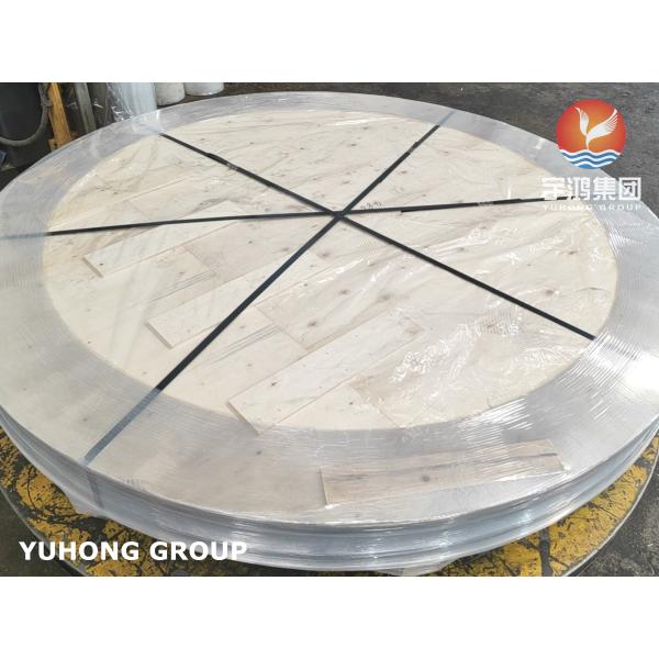 Normalized Carbon Steel Tubesheet Sa516 Gr.70n Heat Exchanger Component