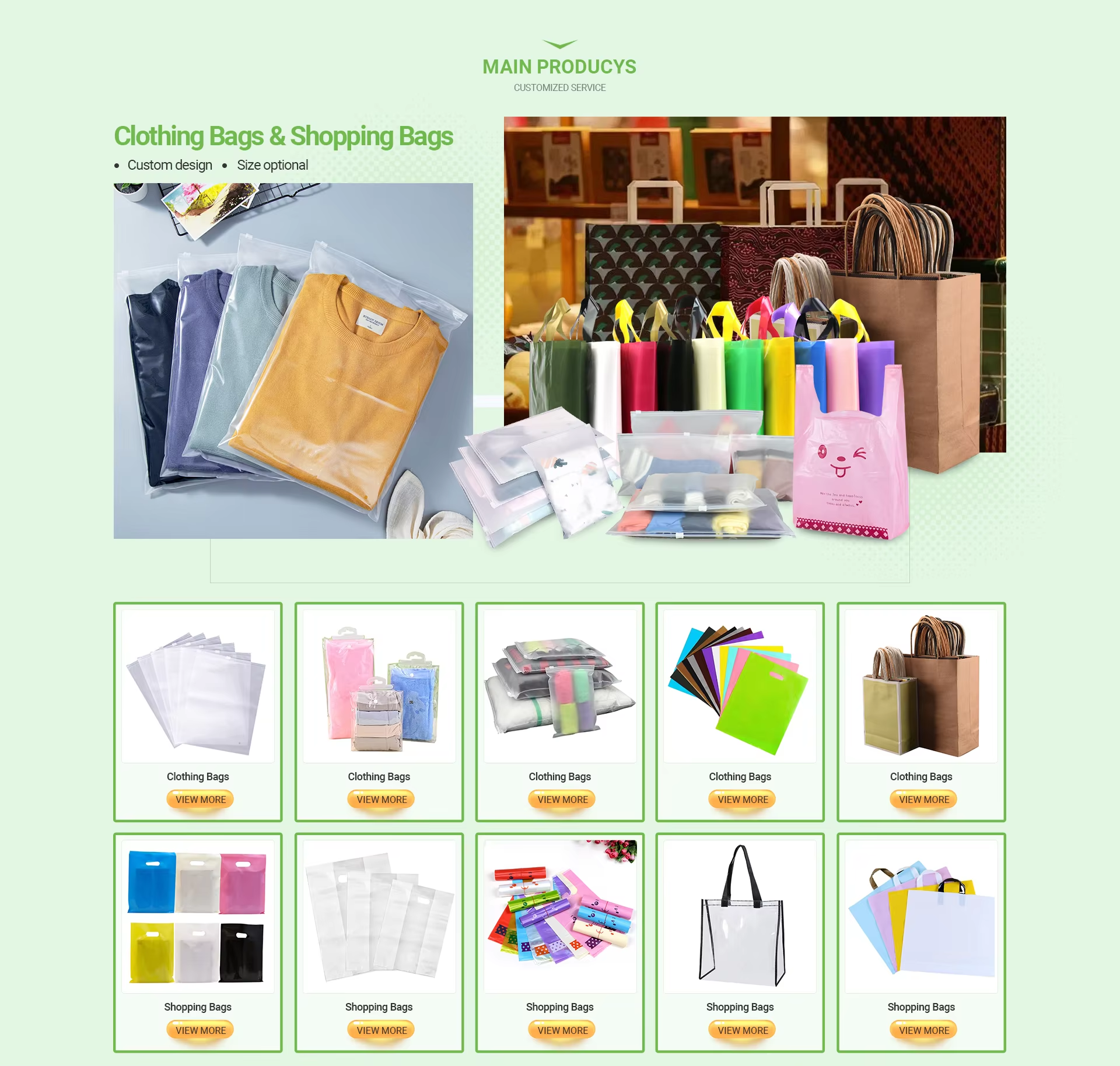 For Customized Recyclable CPP Transparent PE Plastic Moisture Proof Zipper Handheld Self Sealing Socks Shirt Underwear