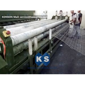 3.5m/Min 1.25m Width Hexagonal Wire Netting Machine