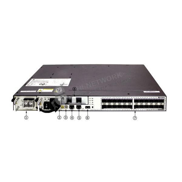 front-panel-s5700-28c-hi-datasheet Huawei Switch S5700-28C-HI with Versatile Routing Platform High-density GE Interfaces and Advanced Reliability Technologies