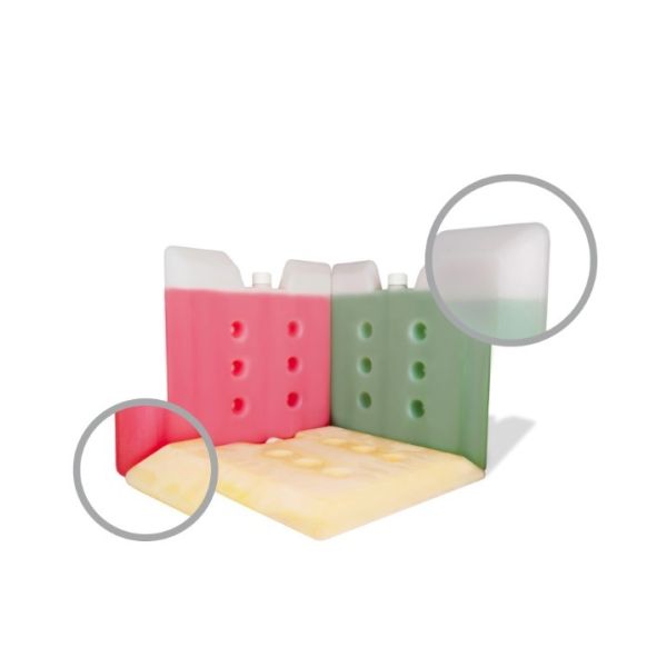 Reusable HDPE Container Phase Change Material Ice Pack for Precise Temperature Control