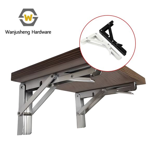 Industrial-Grade Sofa Hinge Triangular Storage Bracket Wall Shelf Load-Bearing Support Bracket Folding Bracket Tray Bracket