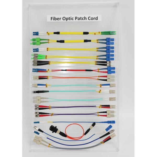 D4 SMA Fiber Optic Pigtail with Simplex , Duplex Optical Fiber Cable 0