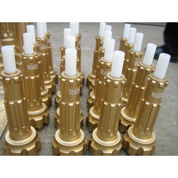 Carbide Material DTH Drilling Tools Flat Spehrical DHD3.5 Drill Bit