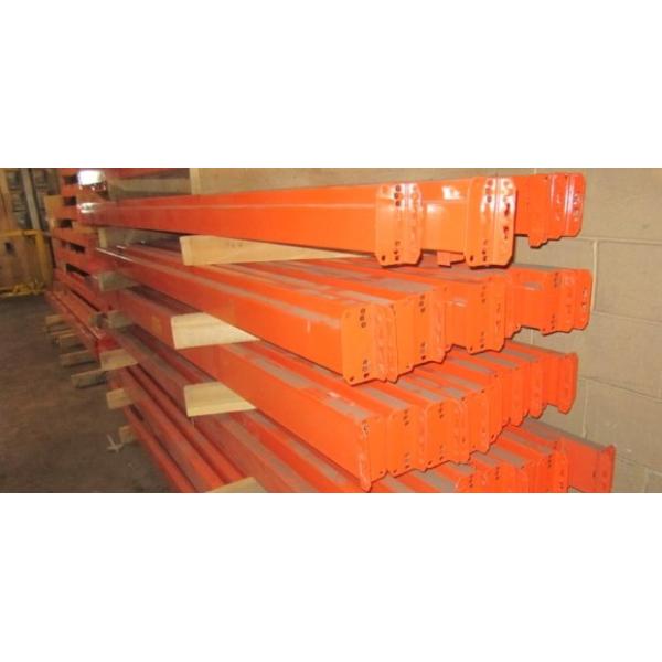 Steel Structure Racking Roll Forming Machine For Shelf Rack Beam With Hydraulic Cutting TW-RACK