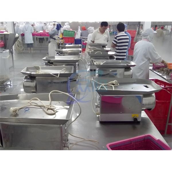 0.12KW Stable Shrimp Cutting Machine Multi Function 510x400x300mm