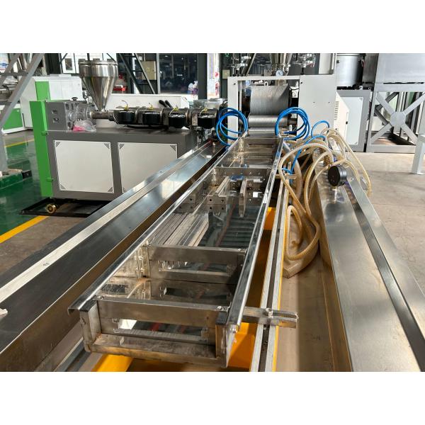 Co Outdoor Wpc Extrusion Line With 3D Embossing