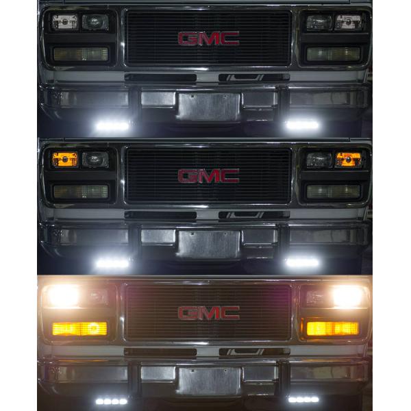 10 Watts LED Daytime Running Light With Dimming Function Waterproof IP67