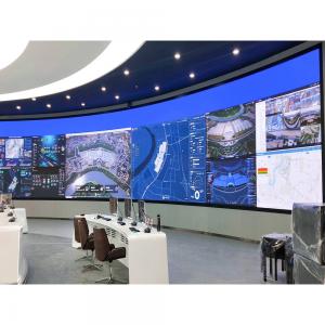 China Indoor 55inch Multi Screen Video Wall Display 4k Full Color 480x480mm on sale