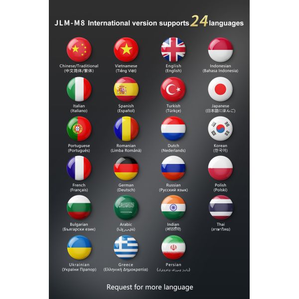 Facial Analyzer with Customizable Logo for Face Problematic Features Inspect JLM M8