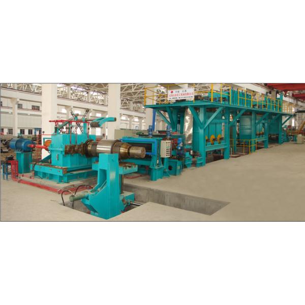 High Efficiency Electrolytic Cleaning Line For Removing Oil / Scrap Iron
