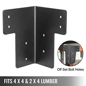 Steel Workbench Bracket for Multi-Angle Joint Fastening Single-Side Bracket Structure
