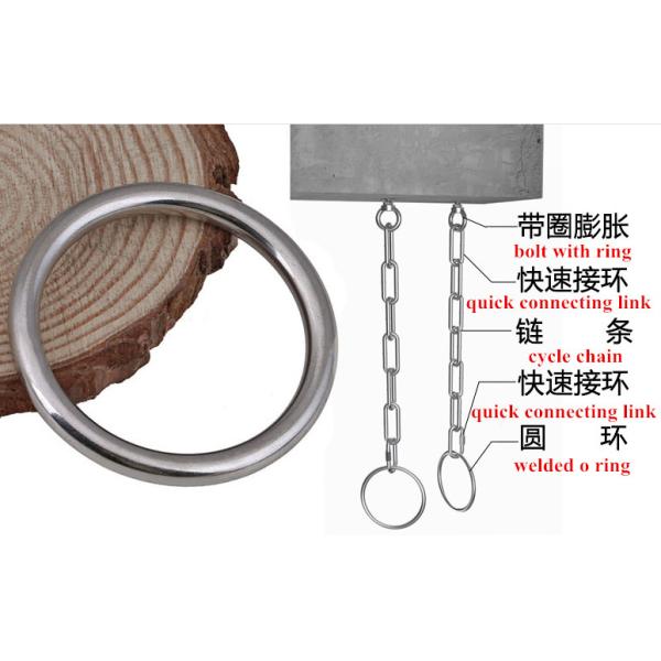 M3 Dia Welded Type Metal Ring Mesh Durable Precision For Warehouse