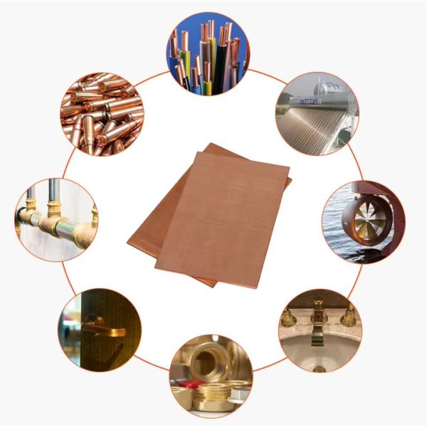 Pure Copper Plate C10100 Cooper Plate/Sheet for Manufacturing, Diator parts