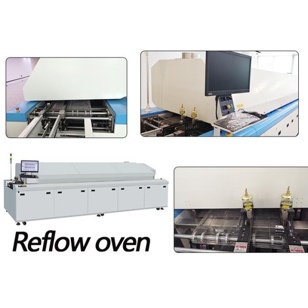 8 Zones SMT Reflow Oven Automatic Shutdown Function SMT Equipment