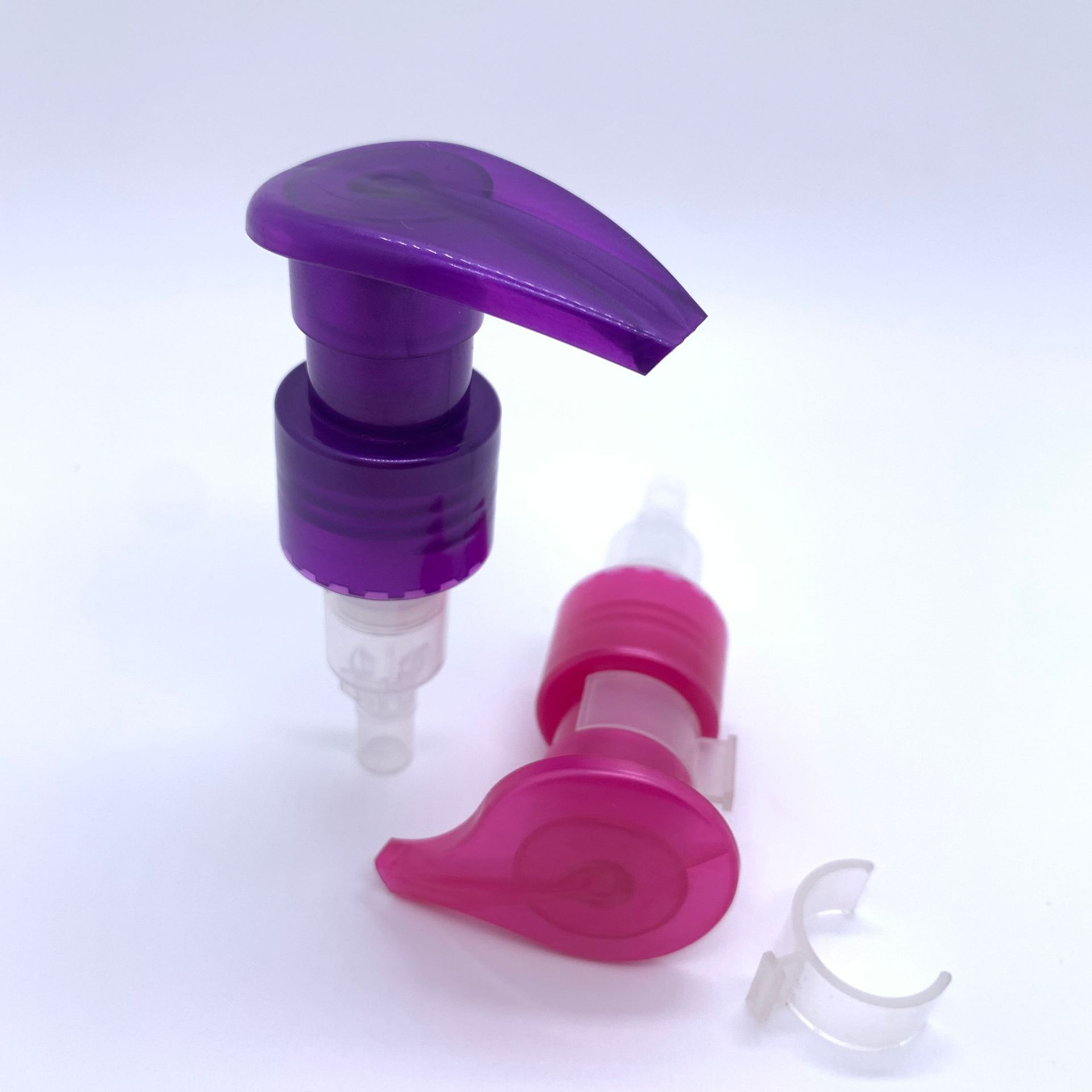 28/410 Plastic Pump Head Toothpaste Pump Spring External Large Suction Can Pump Sticky Material Body Petals