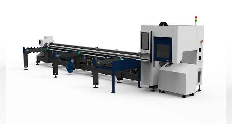 500W 1000W 2000W 3000W Pipe Cutting Machines Weldseam Identification Semi Automatic Loading