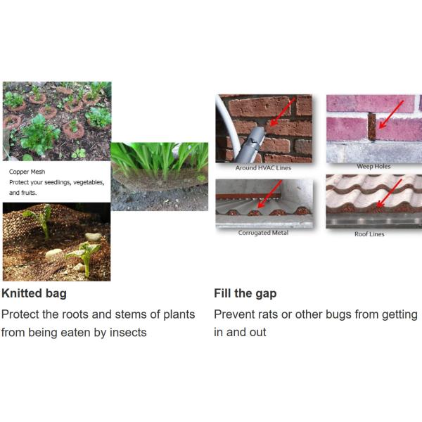 100% Pure Copper Roll Copper Mesh Rats for Your Requirements