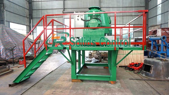 Solid Control Vertical Cutting Dryer 900r/Min 0.69MPa