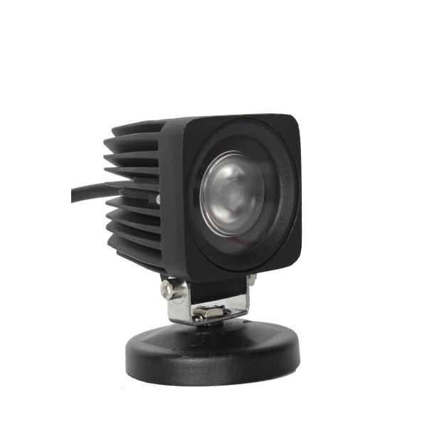 2.7 Inch High Quality 10W Led Spot Work Light Square Motorcycle Led Headlight