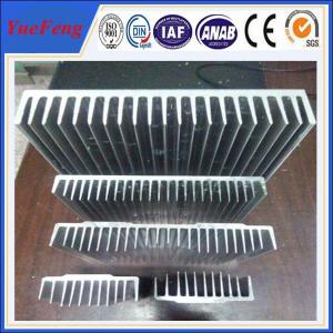 China aluminium alloy extrusions supplier, custom aluminium extrusion heatsink manufacturer on sale