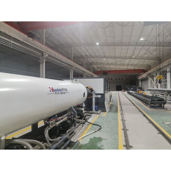 Energy-Efficient HDPE Jacket Pipe Production Line with Vacuum Calibration