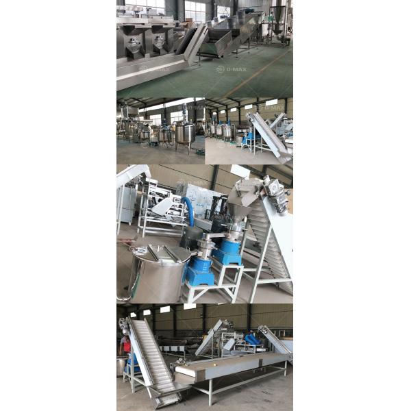 High Production Peanut Butter Making Machine for Peanut Hazelnut Paste Production Line