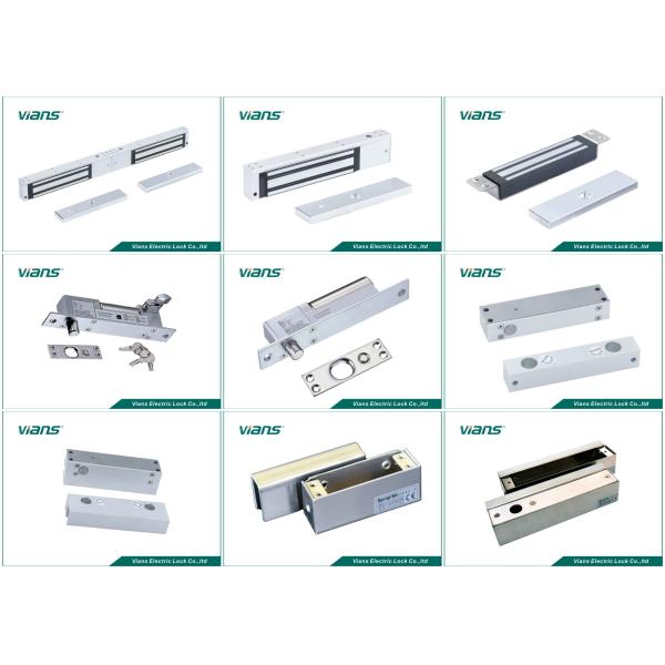 Fail Safe Electric Bolt Lock With Timer / Lock Signal , Narrow And Long Panel