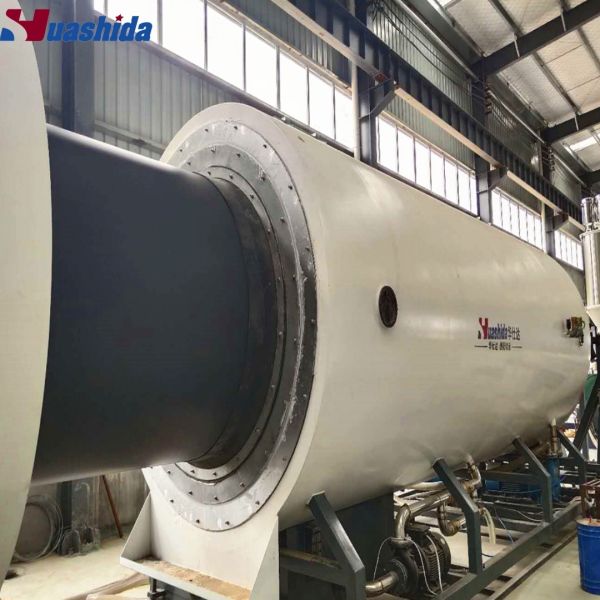 HDPE Jacket Pipe Machine with Vacuum Calibration Technology for Pre-Insulated Pipe Production Line
