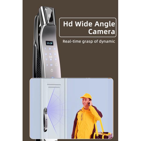 Wireless Smart Camera Door Lock Tuya Deadbolt Lock With Camera