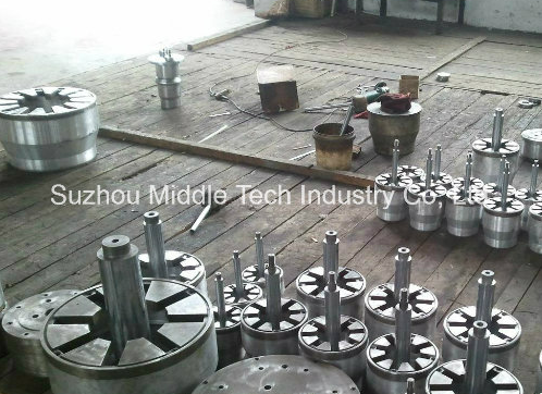 Single Oven Plastic Pipe Belling Machine , High Speed Automatic Socketing Machine