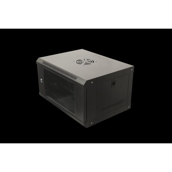 19-Inch Wall-Mounted Network Cabinet Rack with Design and 40 kg Static Loading Capacity