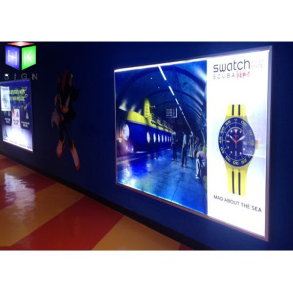 Hanging Poster Snap Frame Light Box High Brightness 3D Laser Engraving
