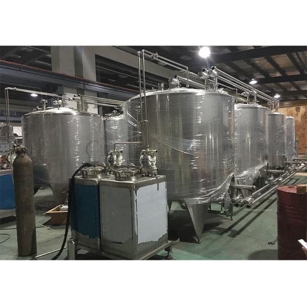 High Quality Customized CIP System For Fruit Processing Line Clean In Place Machine SUS304/316 With PLC