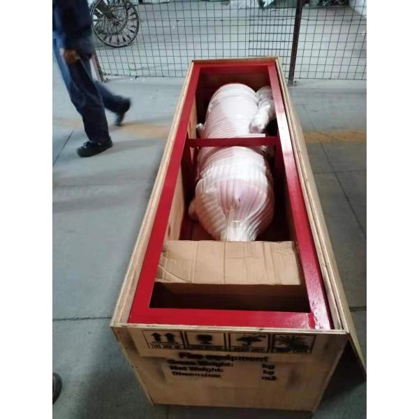 Insulated FM200 Pipe Network System Fire Extinguisher For Telecommunication Room