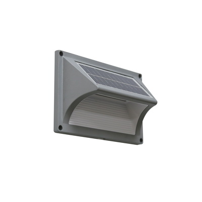 LED Outdoor Wall Mounted Solar Lights , Solar Powered Wall Mounted Lights