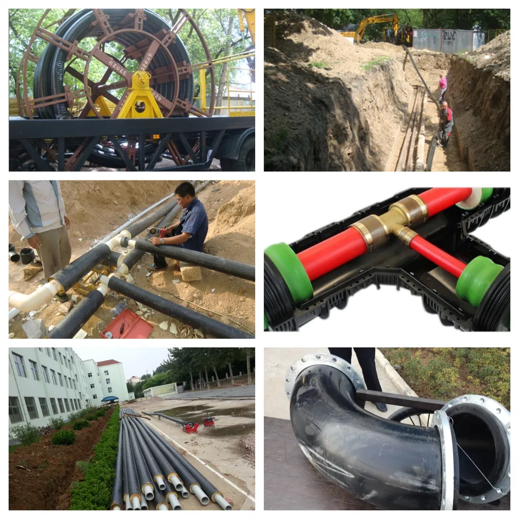 Continuous Pert Flexible Pre-Insulation Pipe Production Line for Building Water Supply