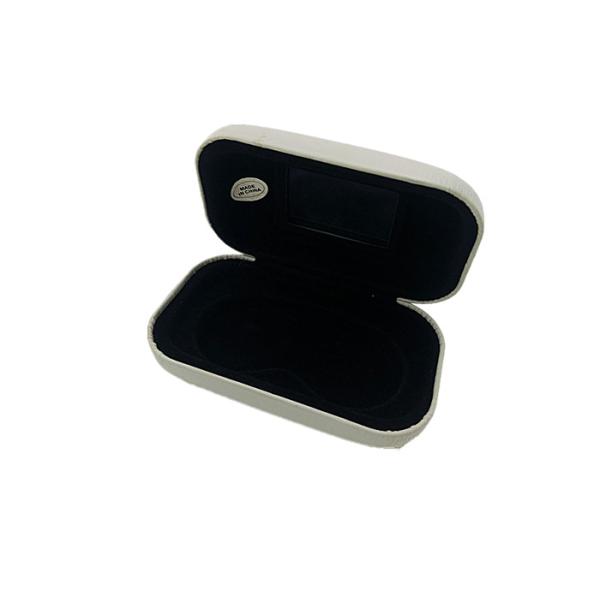 Black PU Contact Holder Case Durable With Cute Animal Pattern Fine Workmanship