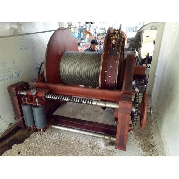 Wire Rope Offshore Boat Lifting Winch Wireline Winch With Spooling Device