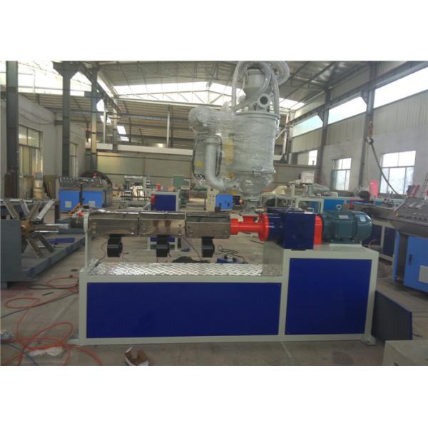 Multi Section Vacuum System Twin Screw Extruder Pipe Extrusion Machine CE & ISO9001