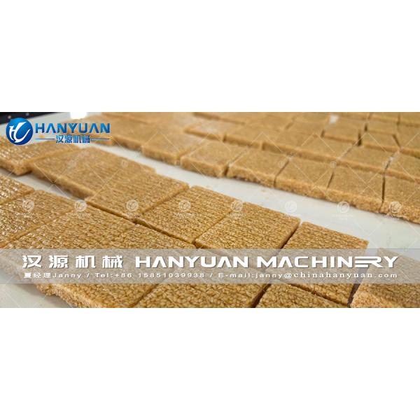 Fully Automated Sesame Peanut Bar Production Line Servo Protein Bar Manufacturing Machine