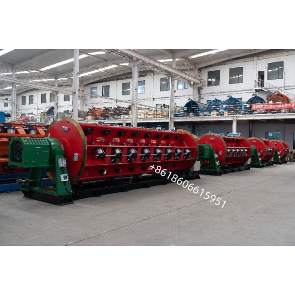 630mm Centralized Listing-Rigid Stranding Machine Long Length And Section Bare Aluminum and copper