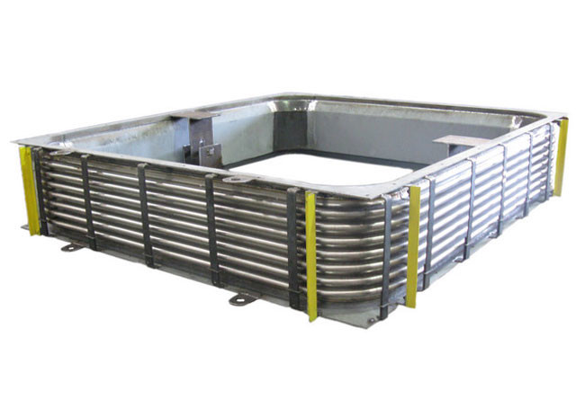 Pipeline Rectangular Expansion Joint , Stainless Steel Expansion Bellows