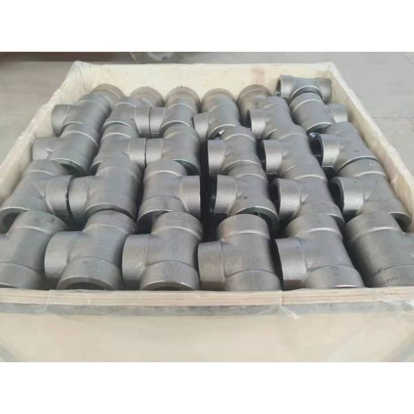 Socket Weld / Threaded Forged Pipe Fittings High Pressure Carbon Steel