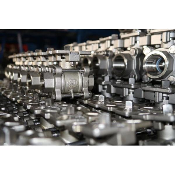 Three-Piece Threaded/Butt Welded High Platform Ball Valve