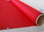 C - Glass Double Sides 40/40g 0.45mm Red Silicone Coated Fiberglass Fabric