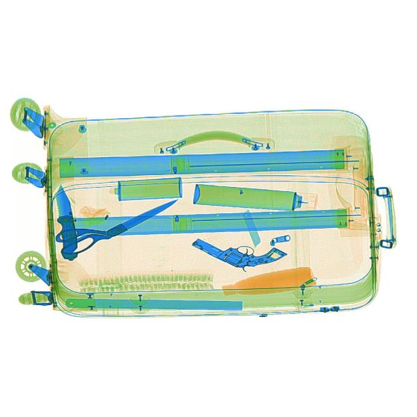 Dual View 160kv X Ray Baggage Scanner With Multi Language Option