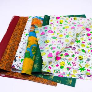 China Gift Packing Small Tissue Paper Wrap Coloured Craft Bouquet Flower Wrapping Paper on sale