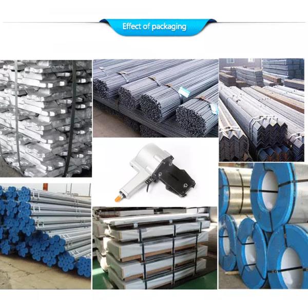 Construction Works Strapping Tool For Cartons With 15KN Strength Semi-automatic Design