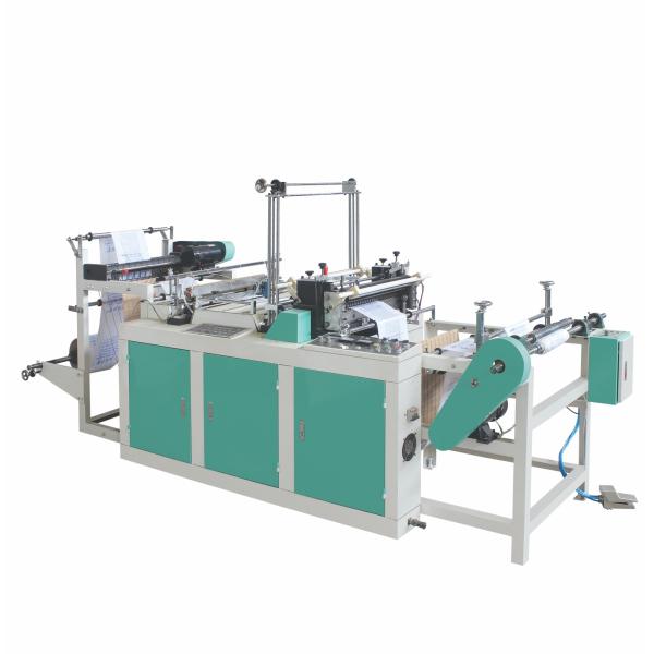 Step Motor Side Weld Bag Making Machine 0.75KW 55mm - 800mm Bag Width